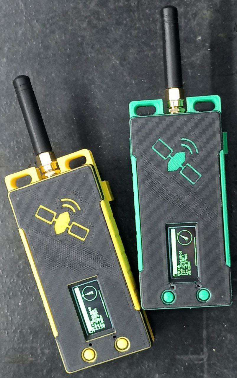 Dispositivos Meshtastic em case
